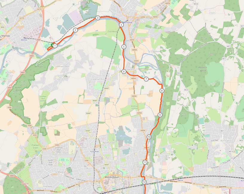 DTUF_Strecke 1-10 km