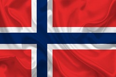 Flagge Norwegen 240_160