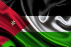 Флаг,Иордании, Иорданский флаг, флаг Иорданского Хашимитского Королевства,flag of Jordan