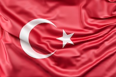 Flagge Türkei 240_160